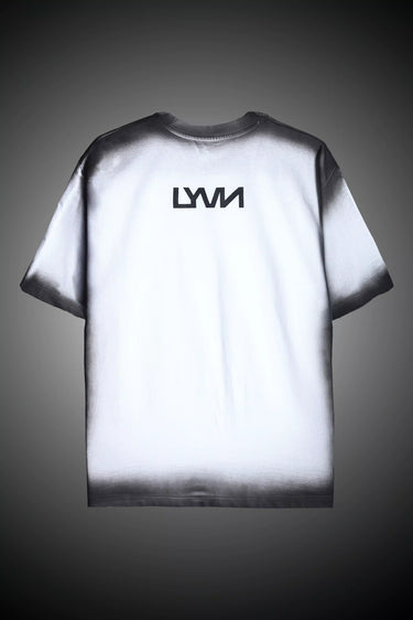 White Maze graphic t-shirt - backview