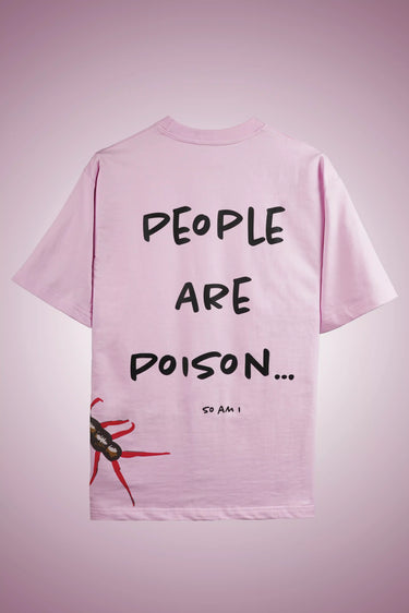 pink P.A.P. unisex oversized t-shirt