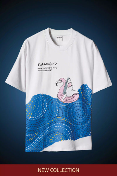LOST AT SEA BY VAN GOGH OVERSIZED T-SHIRT