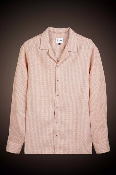PINK JACQUARD SHIRT