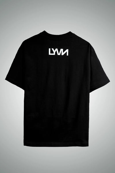 WHITE ABSTRACT FACE T-SHIRT
