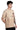 Beige Scar Oversized Graphic T-Shirt