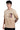 Beige Scar Oversized Graphic T-Shirt