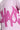 Pink Chaotic Oversized Printed T-Shirt