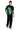 Green Abstract Face T-Shirt