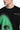 Green Abstract Face T-Shirt