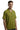 Green Floral Embroidered Shirt