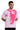 Oversized Pink Abstract Face T-Shirt