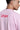 Oversized Pink Abstract Face T-Shirt