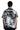 Black And Grey Tie And Dye Slim Fit Shirt