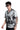Black And Grey Tie And Dye Slim Fit Shirt