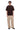 Lyvn Men's Solid Brown Oversized T-Shirt