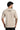 Beige Abstract Face T-Shirt