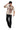 Beige Abstract Face T-Shirt