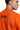 Orange Fool Face T-shirt