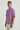 Lyvn Men's Solid Lilac Oversized T-Shirt
