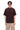 Lyvn Men's Solid Brown Oversized T-Shirt