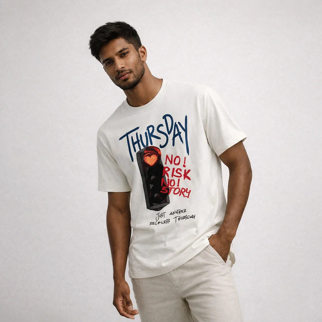 Thursday Oversized Graphic T-Shirt