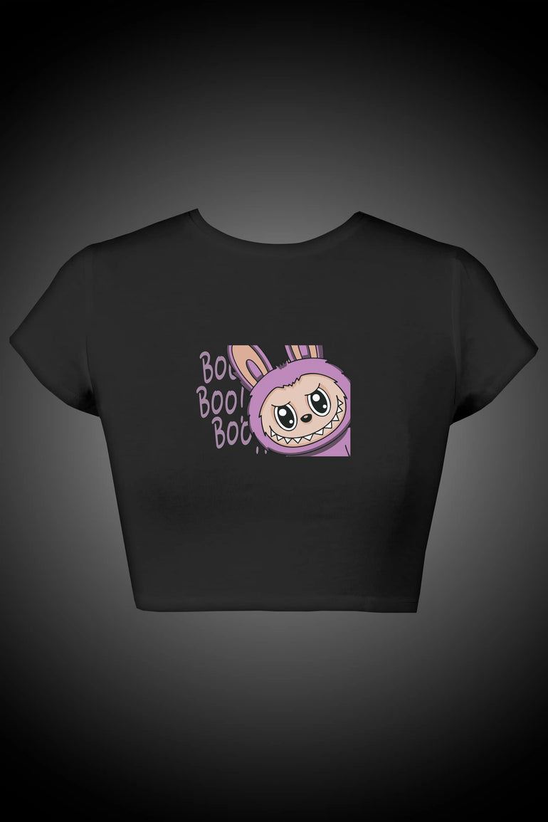 Boo! Graphic Crop Top