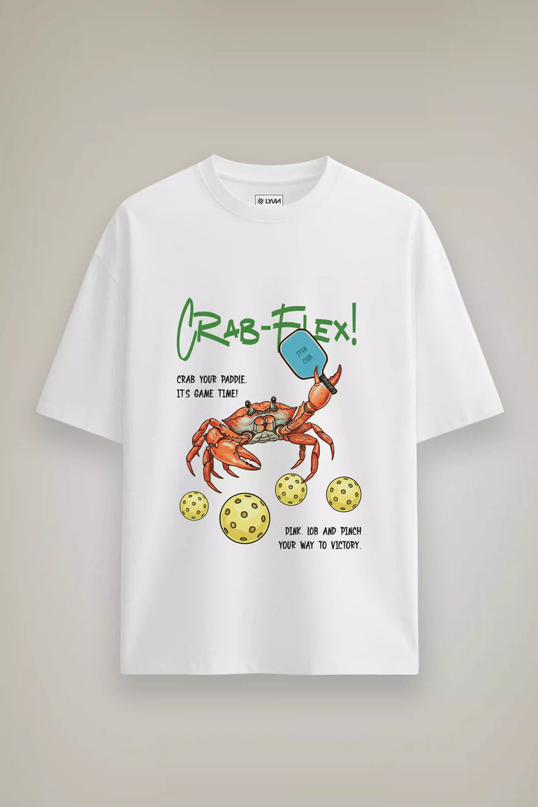 Crab Flex Oversized Graphic T-Shirt