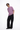 Lyvn Men's Solid Lilac Oversized T-Shirt