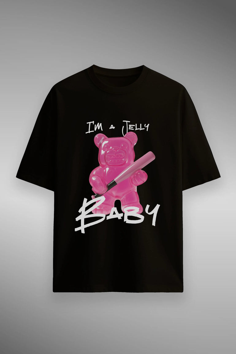 Jelly Baby Oversized Graphic T-Shirt