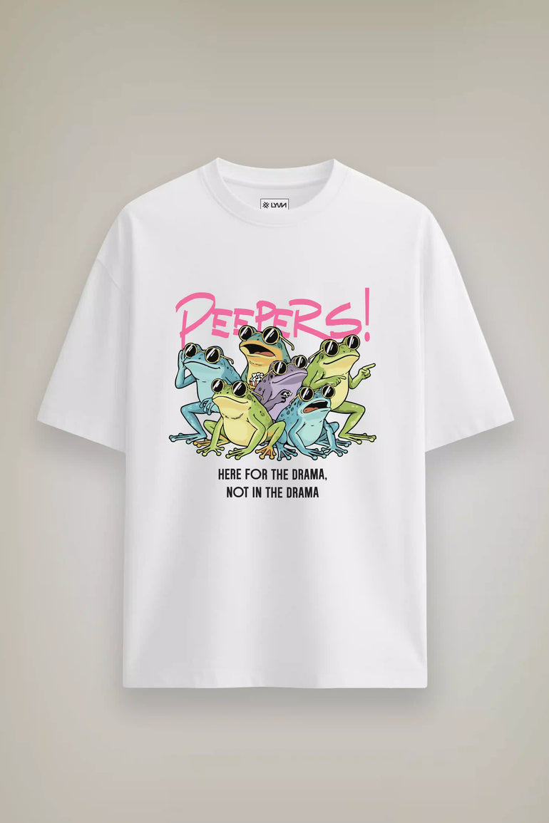 Peepers Oversized Graphic T-Shirt