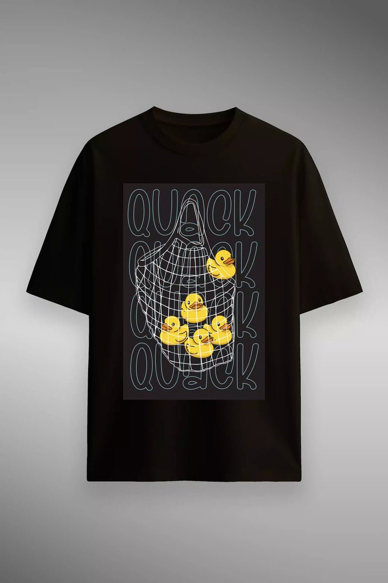 Duck Squad Oversized Graphic T-Shirt