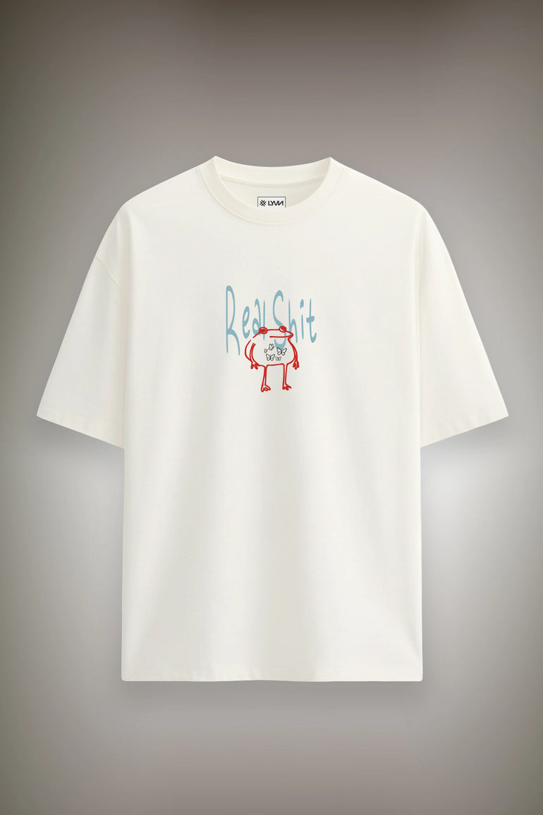 Real Shit Oversized Graphic T-Shirt