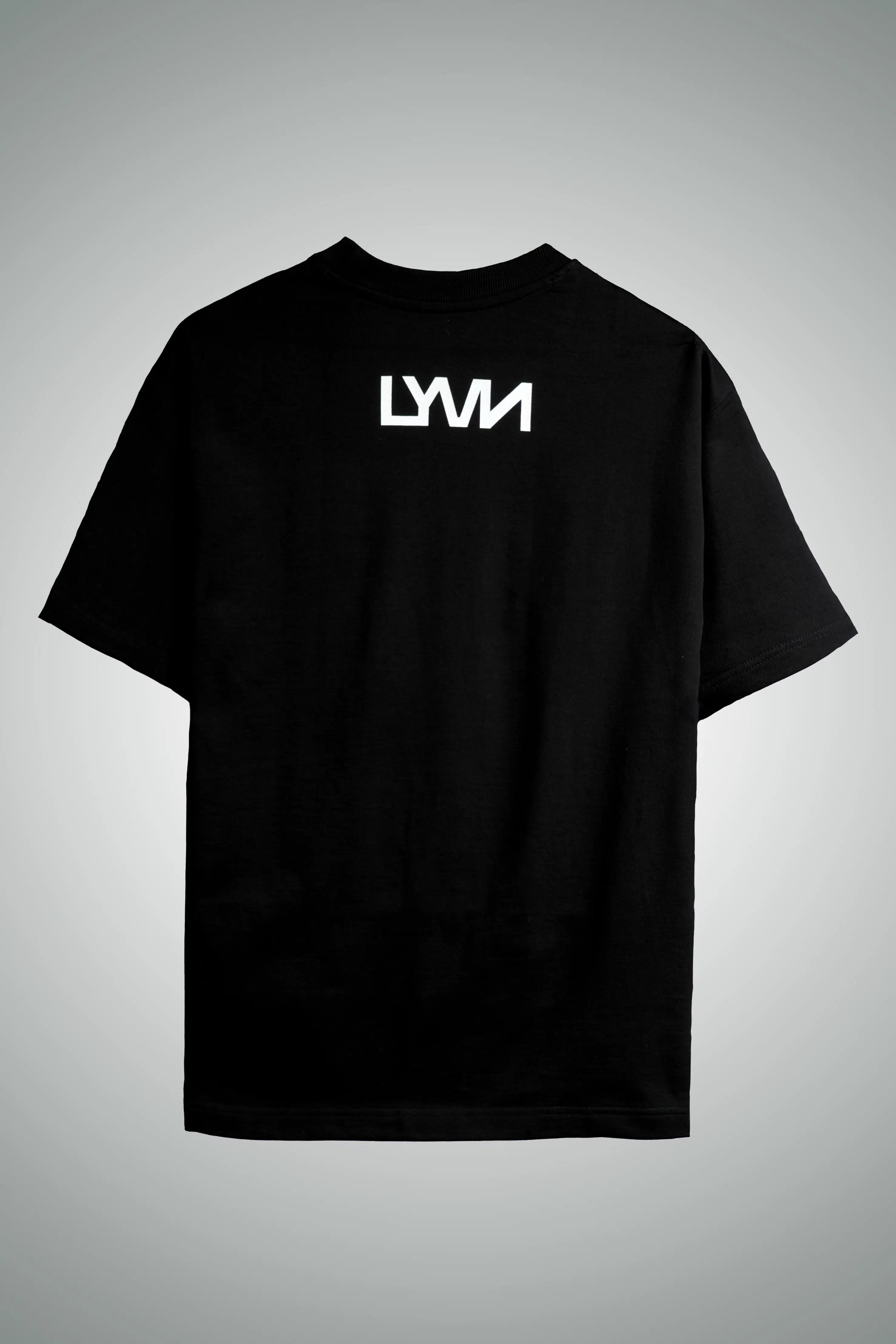 WHITE ABSTRACT FACE T-SHIRT
